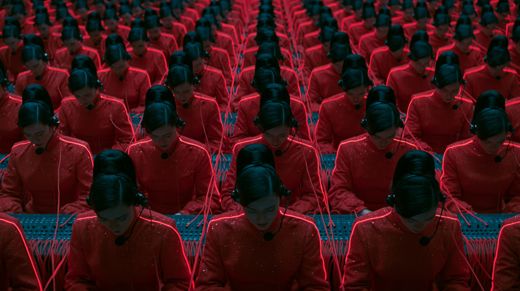 Rows of clones